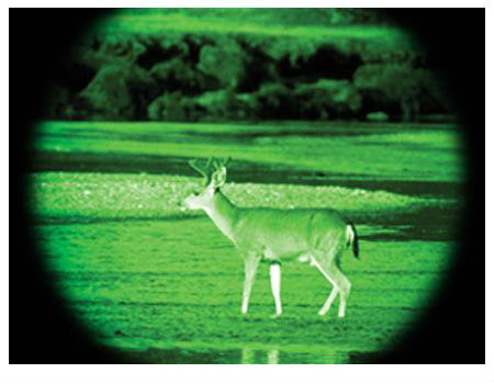 为什么夜视仪看到的东西都是绿色，夜视仪观测距离多远？